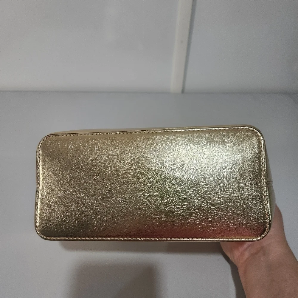 Michael Kors Small Gold Tote Bag
